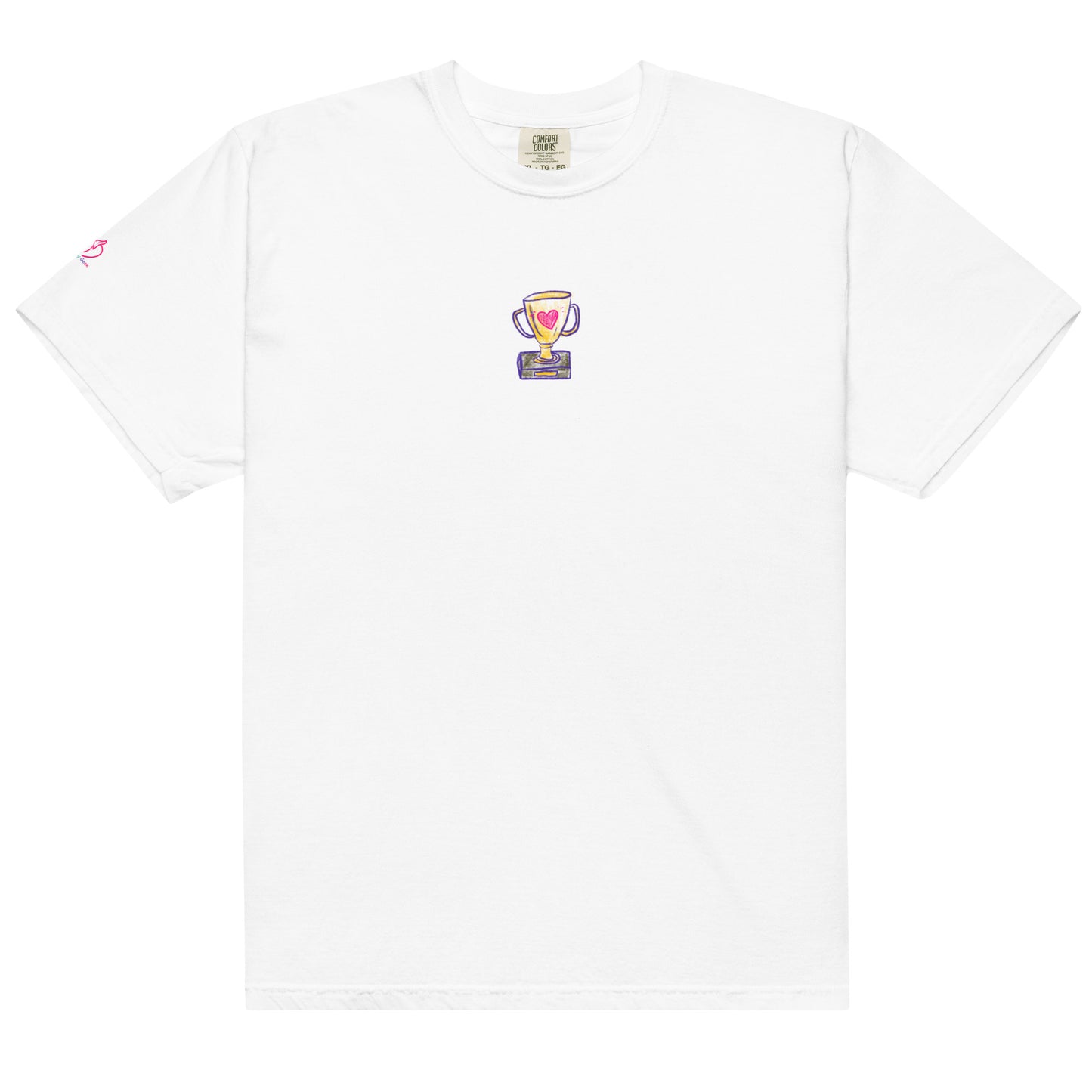 Love Always Wins Tee in White - aesthetic shirt for artists, makers, and dreamers