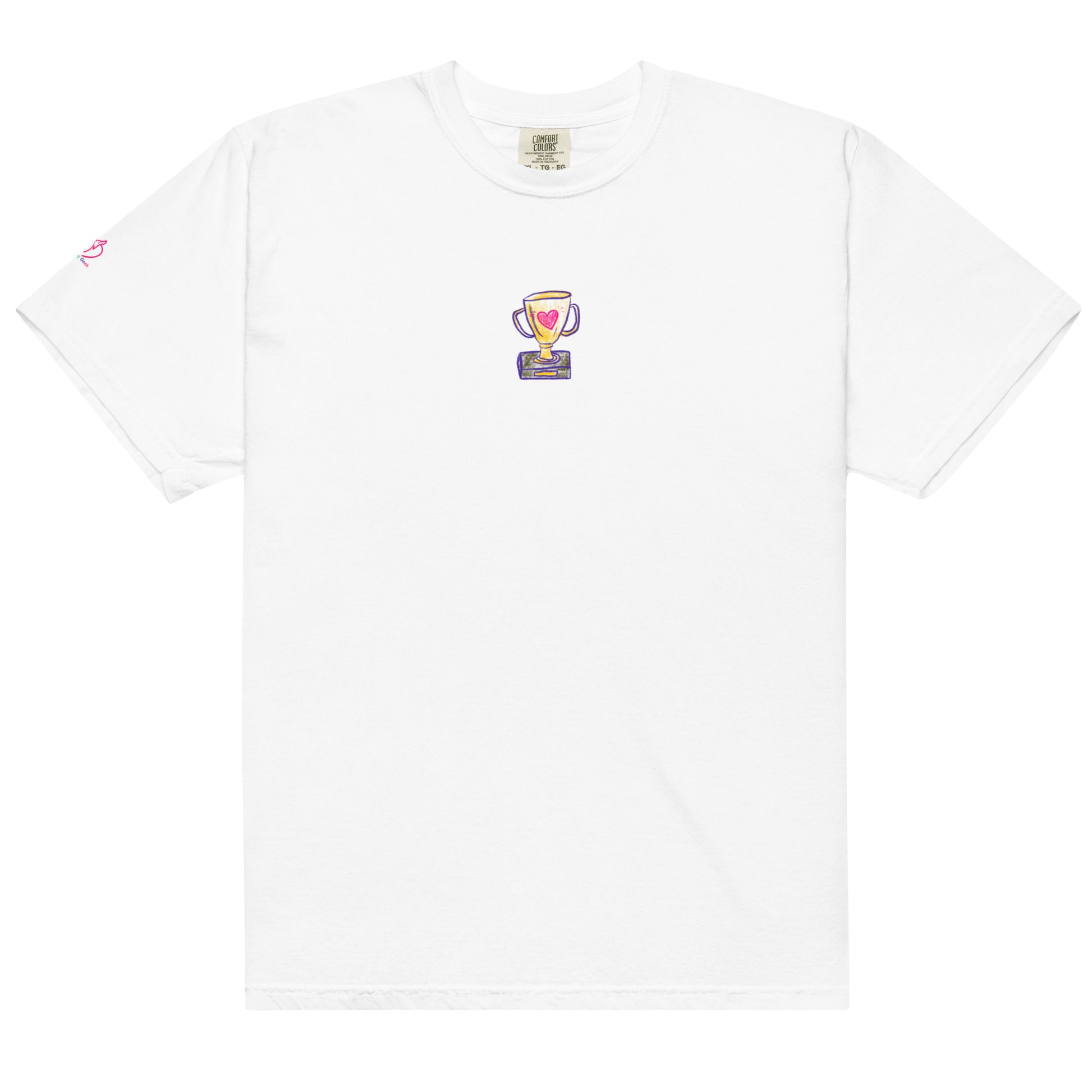 Love Always Wins Tee in White - aesthetic shirt for artists, makers, and dreamers