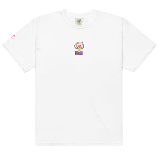 Love Always Wins Tee in White - aesthetic shirt for artists, makers, and dreamers
